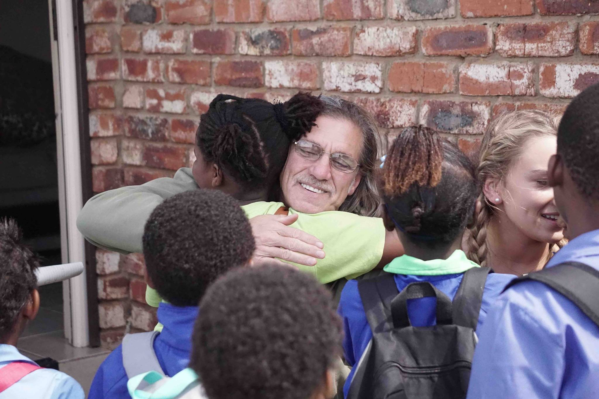 Jimmy Tarantino and the Naledi children