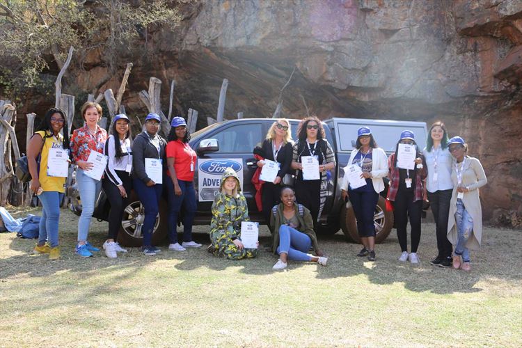 the women from the #WomenWithDrive campaign