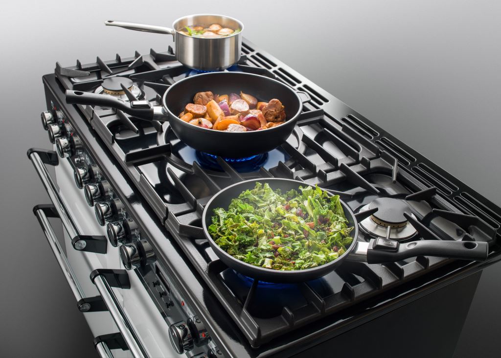 The brand-new AGA Masterchef Deluxe 110cm cooker