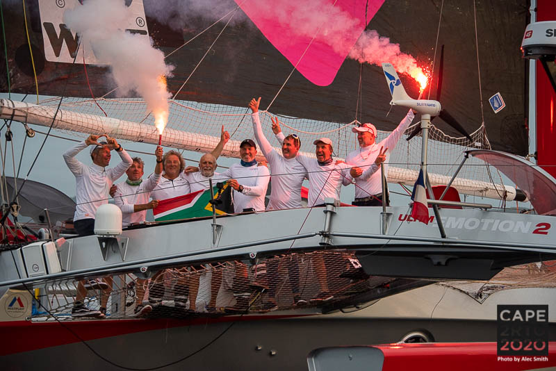 South African racing trimaran #LoveWater has won the celebrated Cape2Rio sailing race