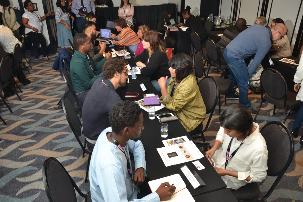 film-makers in an networking session connecting them with investors, financiers, programmers, content editors and other markets.