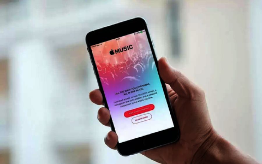 An iPhone
