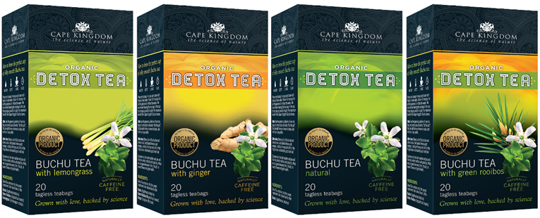 Buchu Detox Tea range