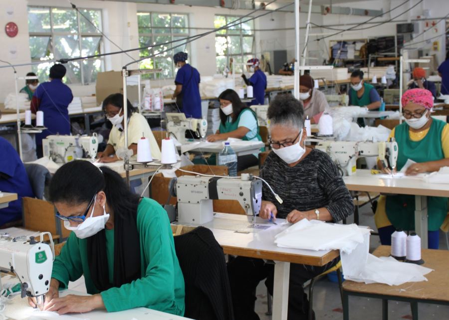 textile workers