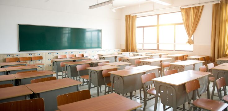 a classroom