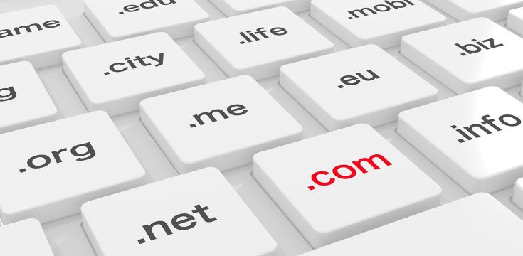 Keyboard-With-Domain-Names