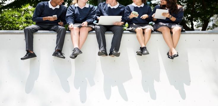 High school students
