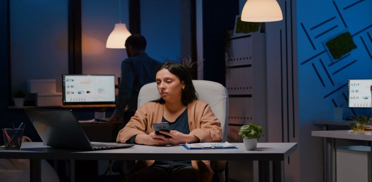 businesswoman-working-startup-business-company-office-sitting-desk