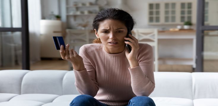 woman-furious-frozen-bank-account