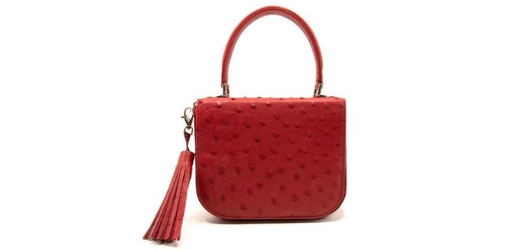 Ostrich Leather Bag