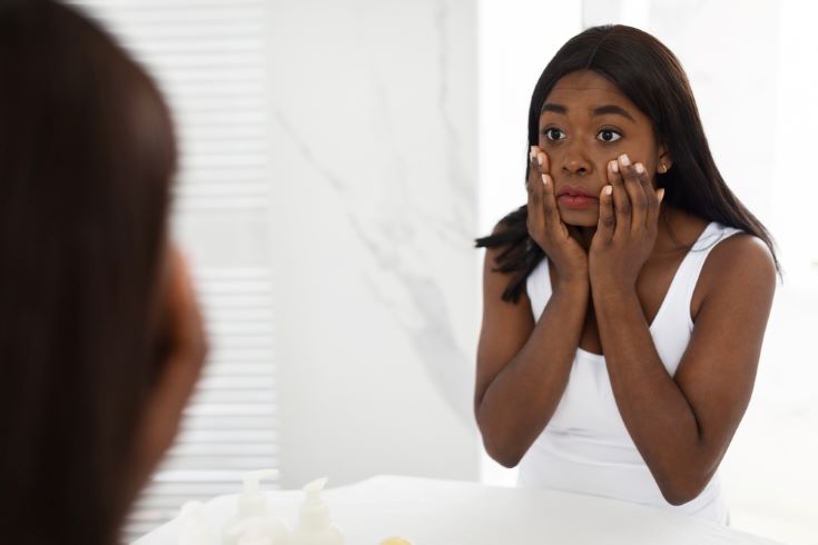 Dry or dehydrated skin