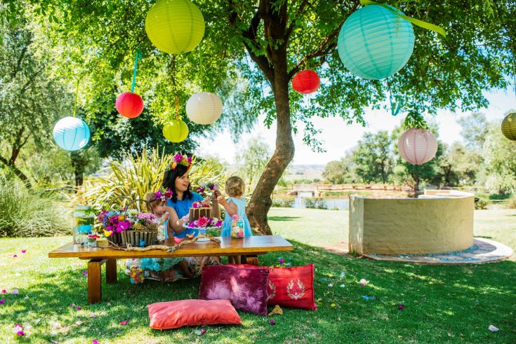 Picnic with the kids