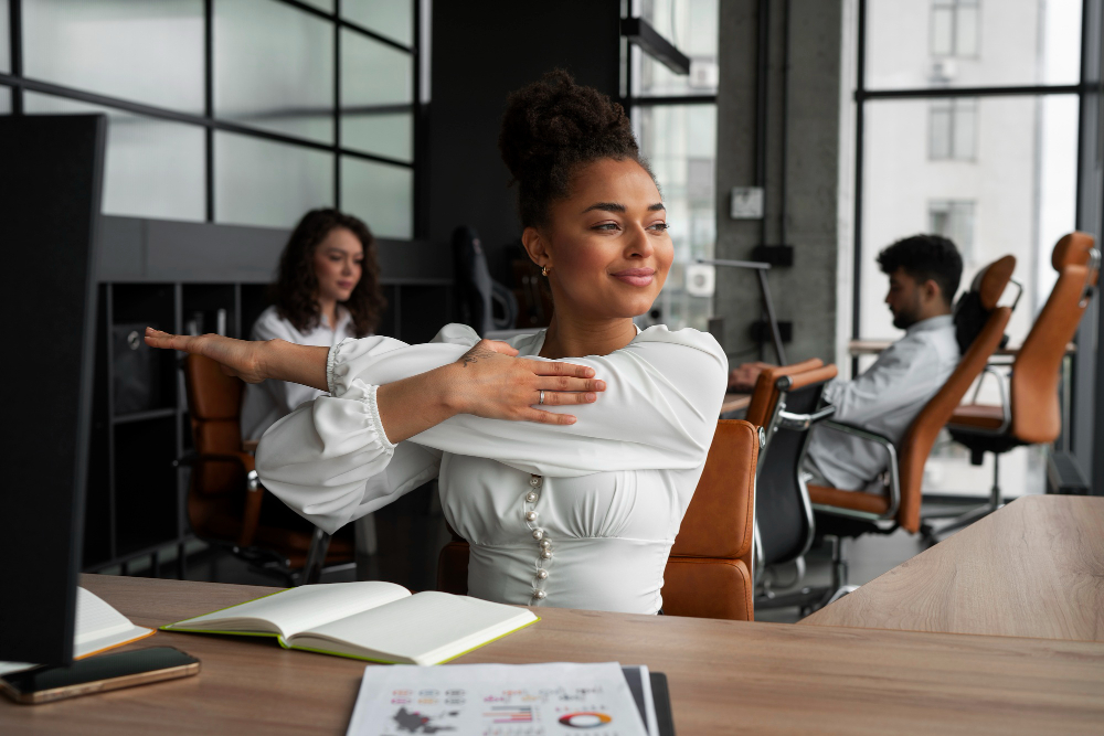 medium-shot-woman-stretching-work