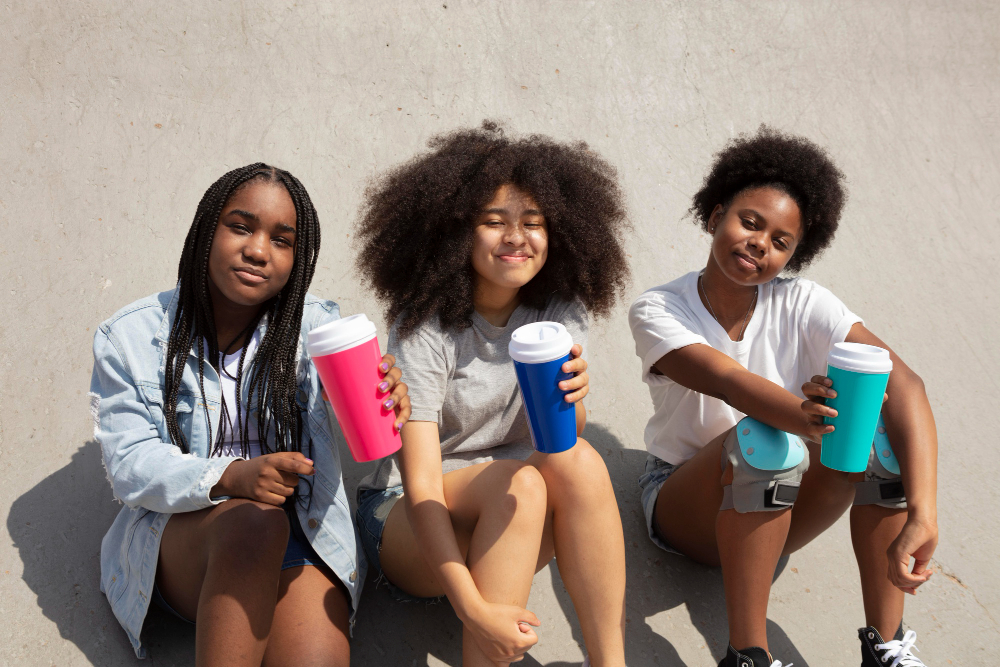 group-black-girls-spending-time-together